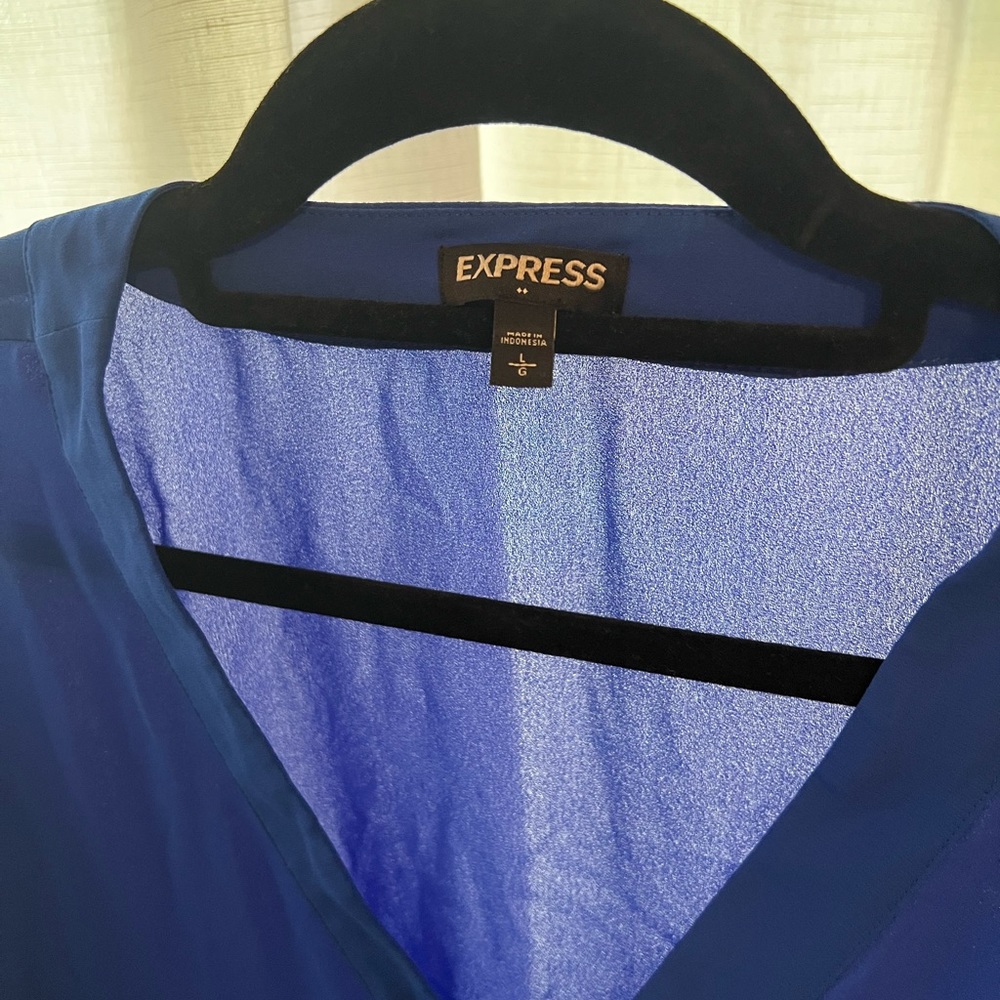 Express Button Down Blouse